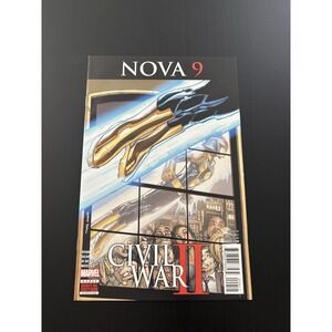 Nova #9 Civil‎ War 2 Marvel Comics Ryan Smith Comic Book